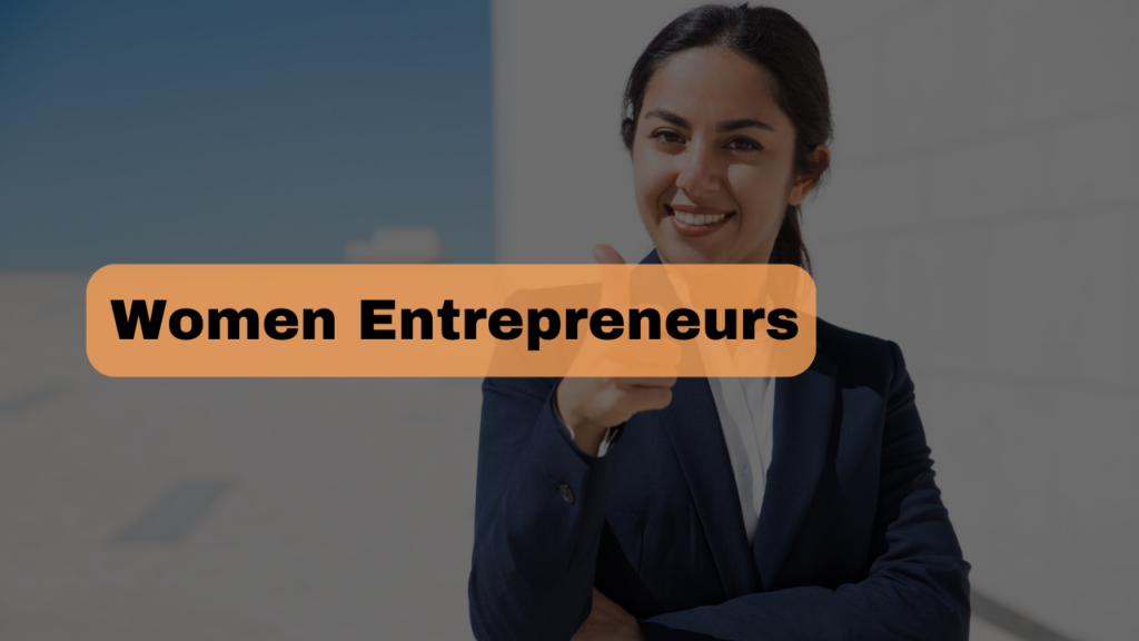 Women Entrepreneurs Banner Image